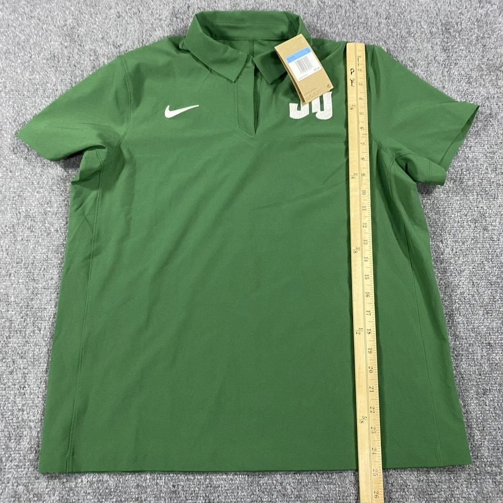 Nike‎ Jacksonville University Polo Womens Medium Green JU Dolphins NEW